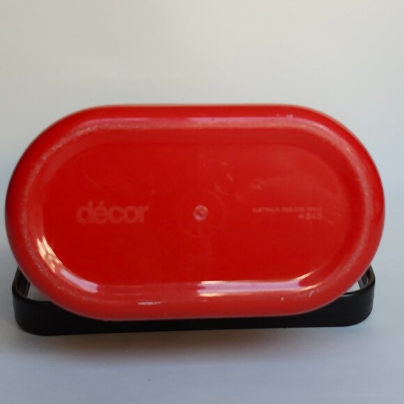 Vintage RED Decor Australia Insulated 2 Bottle Wine Cooler Modern Art New York - Picture 6 of 10